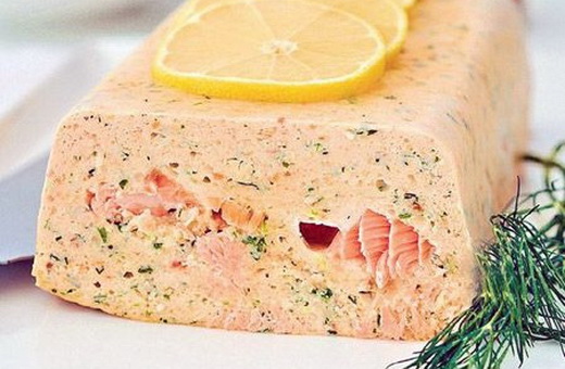 Мусс из рыбы голец