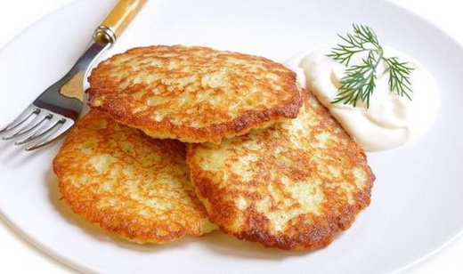 Картофельные классические драники