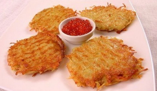 Драники из картофеля с кабачками