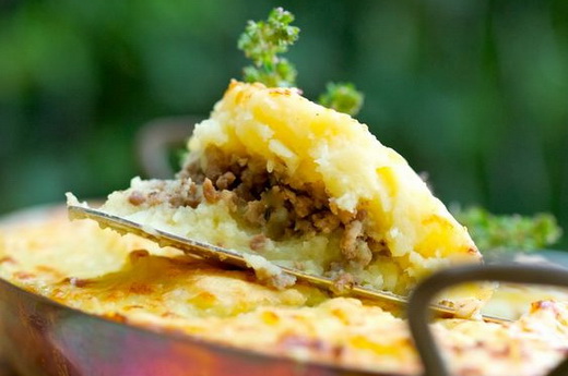 Пирог с артишоками и с картошкой