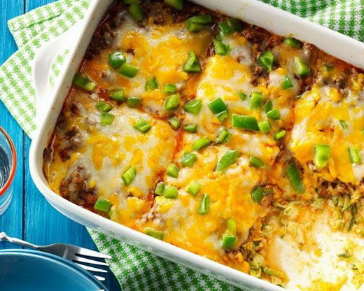 Пирог кабачковый с картошкой