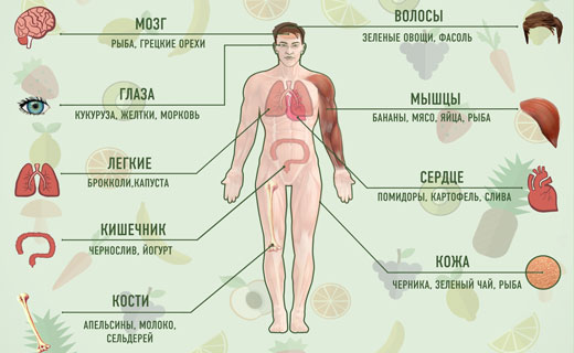 полезные продукты