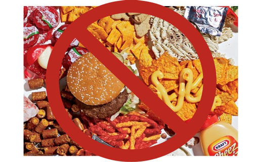 продукты которые следует удалить