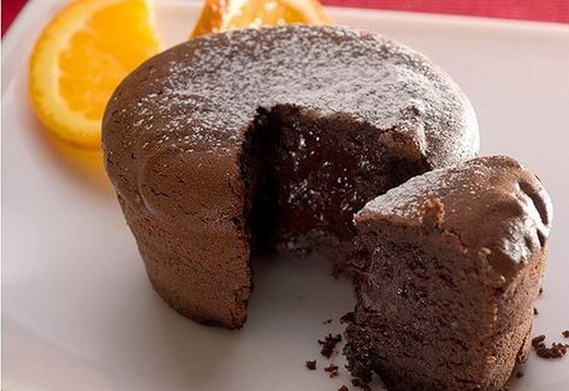 Апельсиновый шоколадный кекс