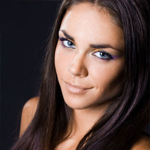 вечерний макияж для блондинки с карими глазами видео