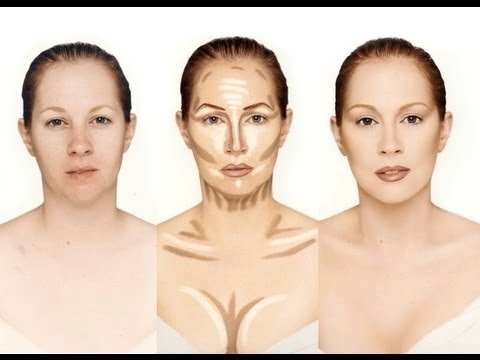 Как правильно нанести макияж на круглое лицо