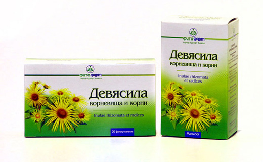 девясила корневищ и корней