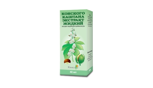 Настойка конского каштана применение для лечения
