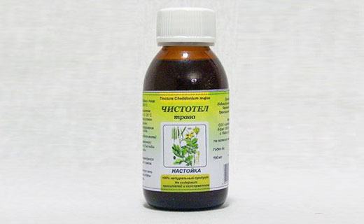 настойка чистотела