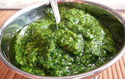 Кашица из черемши