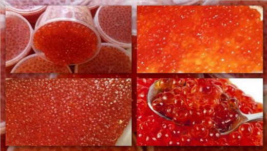 Свойства красной икры