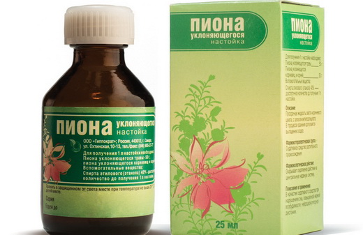 Настойка пиона