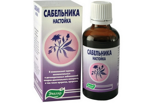 Настойка сабельника