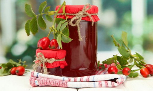 Сироп из ягод шиповника