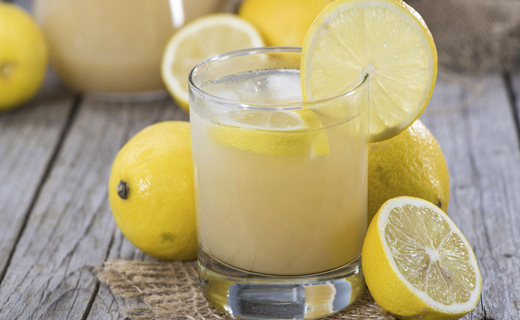 лимонный сок в воде