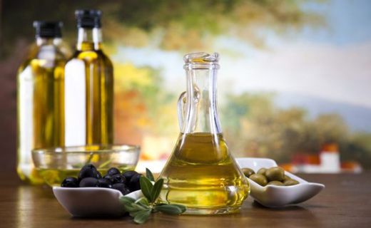 оливковое масло и водка