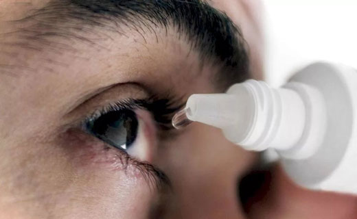 лечение химического ожога глаза